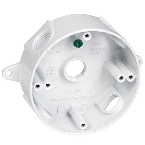 lowes round weatherproof electric junction box|residential electrical junction box.